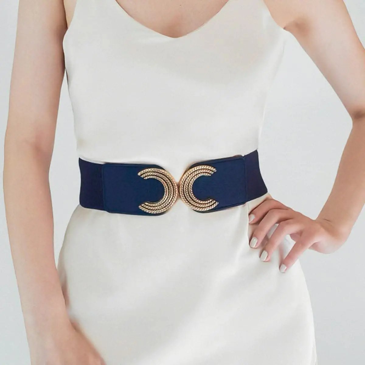 Chic Double C Waist Belt - 25.6" - Love Salve